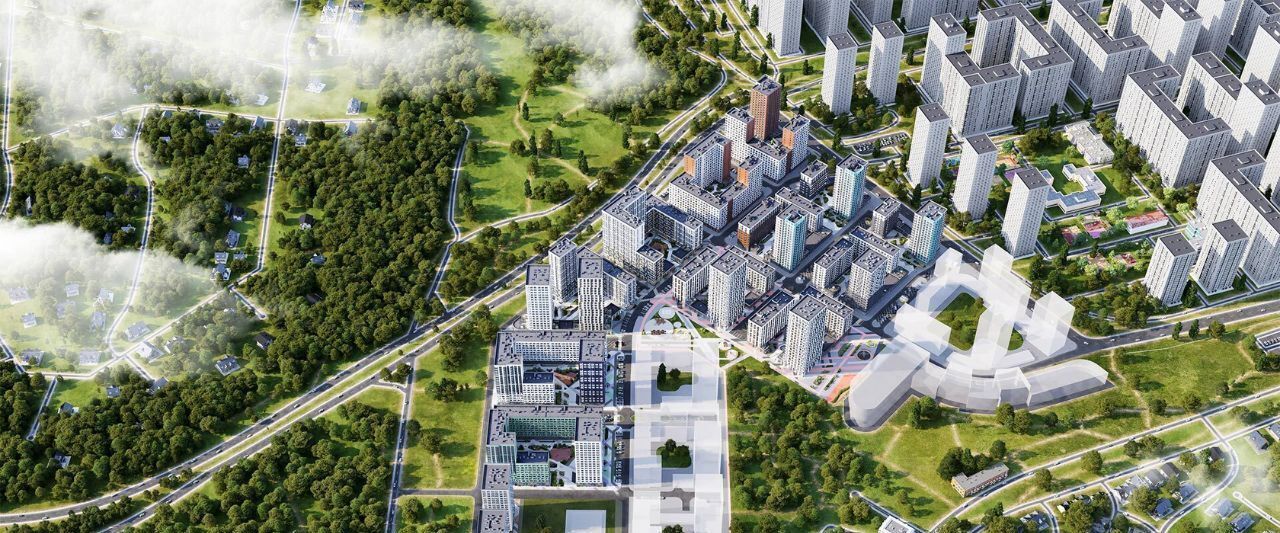 квартира г Москва п Сосенское ЖК Бунинские Кварталы метро Новохохловская к 1. 2 фото 5
