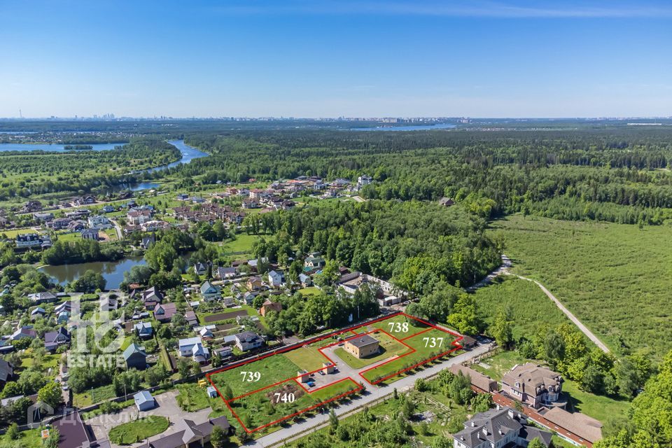 земля городской округ Мытищи д Степаньково коттеджный посёлок Аврора фото 6