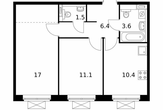 р-н квартал № 160 метро Строгино 1к 2, Московская область фото