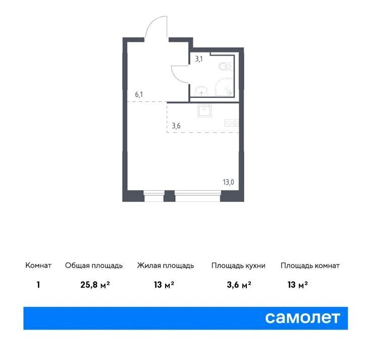 квартира г Москва САО Молжаниновский ЖК Молжаниново Подрезково, к 3, Московская область фото 1