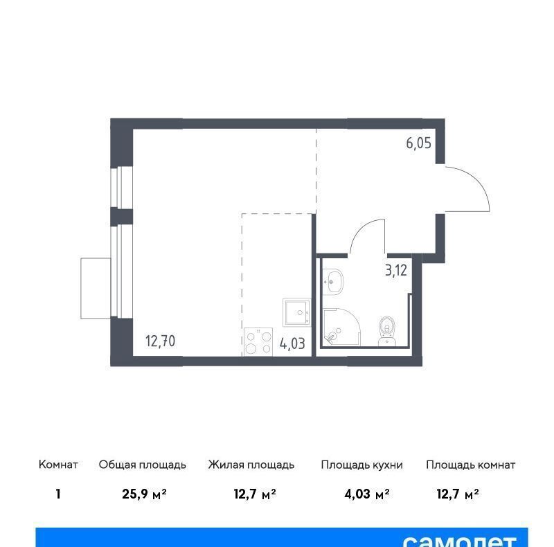 квартира г Москва ЗАО Молжаниновский ЖК Молжаниново к 5 фото 1