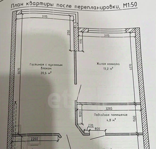 квартира г Кемерово р-н Заводский ул Мичурина 58к/2 фото 20