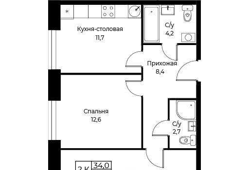 квартира г Москва ул Намёткина 10д Воронцовская фото 1