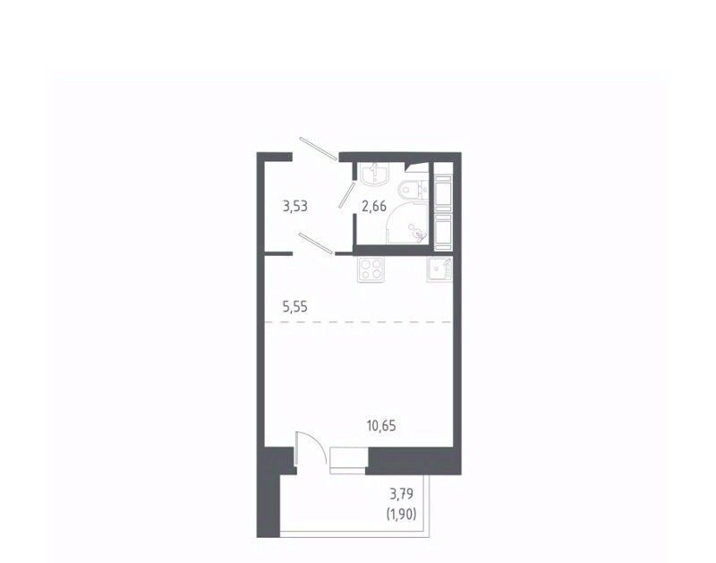 квартира г Колпино метро Рыбацкое ул Севастьянова 32к/2 фото 1