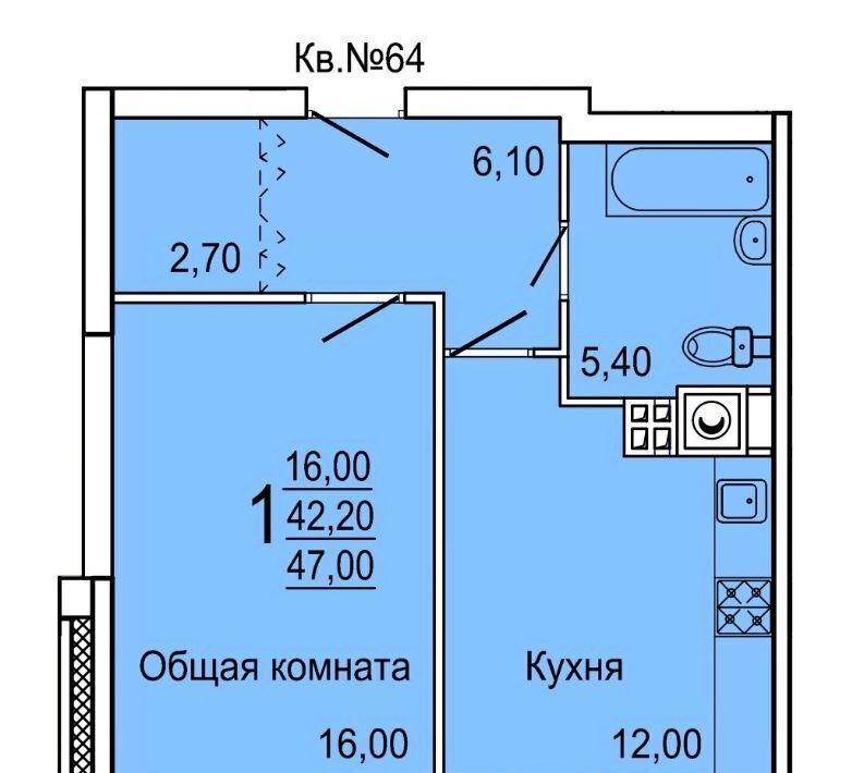 квартира г Тула р-н Привокзальный ул Седова 20д/1 фото 1