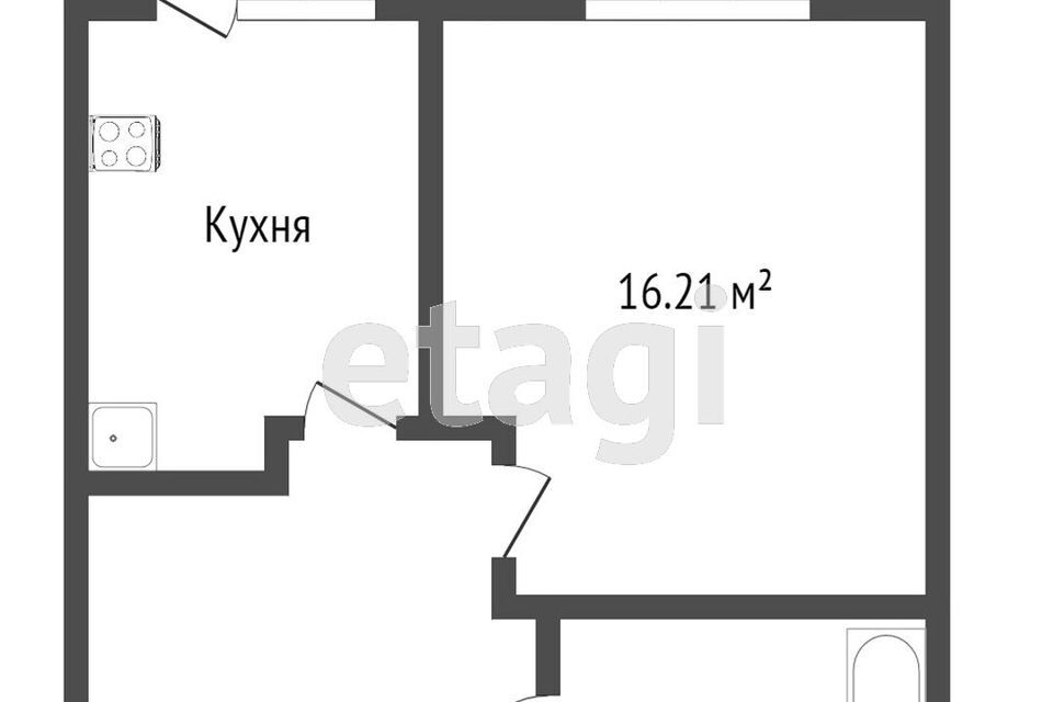 квартира г Омск ул Конева 40 городской округ Омск фото 9