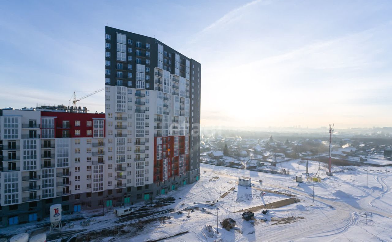 квартира г Тюмень р-н Калининский ул Краснооктябрьская 14 ЖК «Скандиа. Квартал у реки» Калининский административный округ фото 1