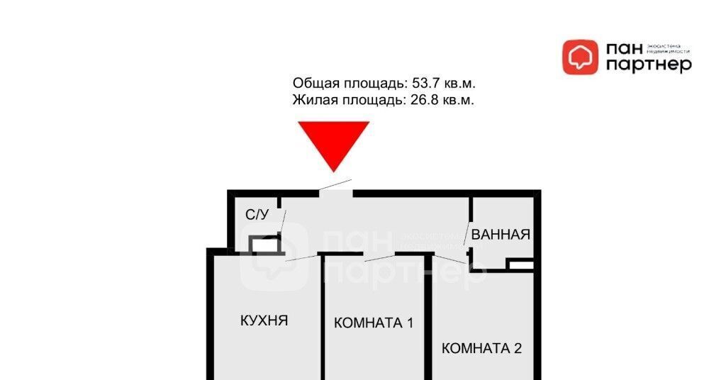 квартира г Санкт-Петербург метро Приморская ул Чирикова 5 округ Гавань фото 1