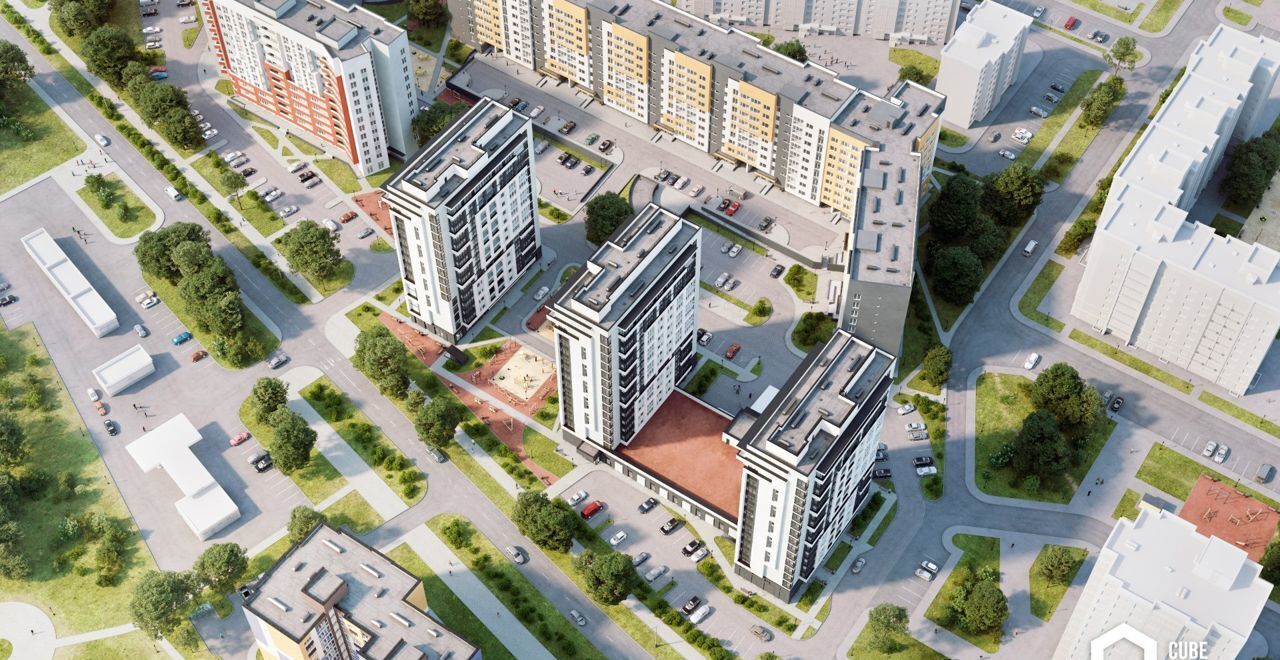 квартира г Калининград р-н Ленинградский ул Елизаветинская 47 ЖК «SunCity» фото 4