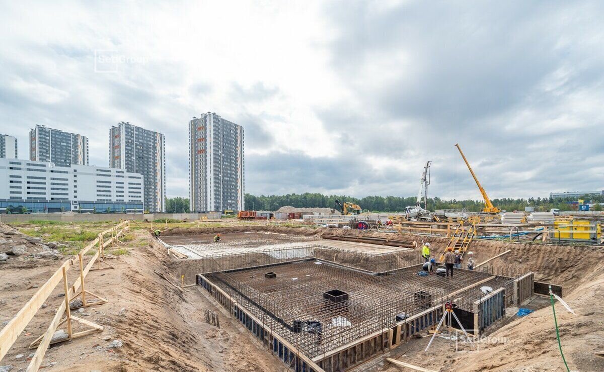 квартира г Санкт-Петербург метро Озерки пр-кт Орлово-Денисовский ЖК «Бионика Заповедная» корп. 1. 3 фото 23