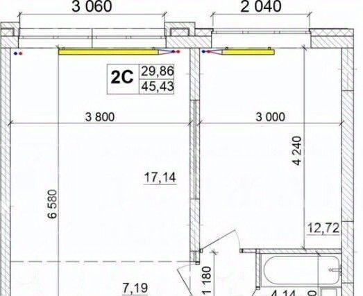 квартира г Кемерово р-н Заводский ул Сарыгина 31 фото 2