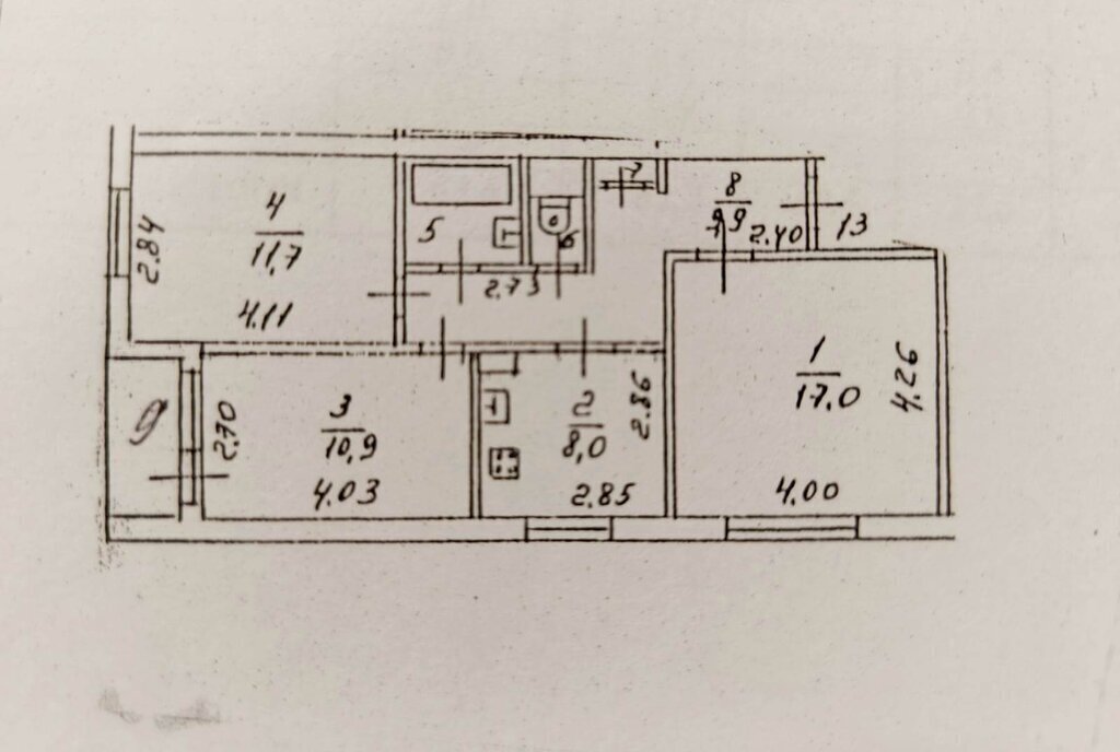 квартира г Москва п Московский Филатов Луг, 1-й микрорайон, 39 фото 27