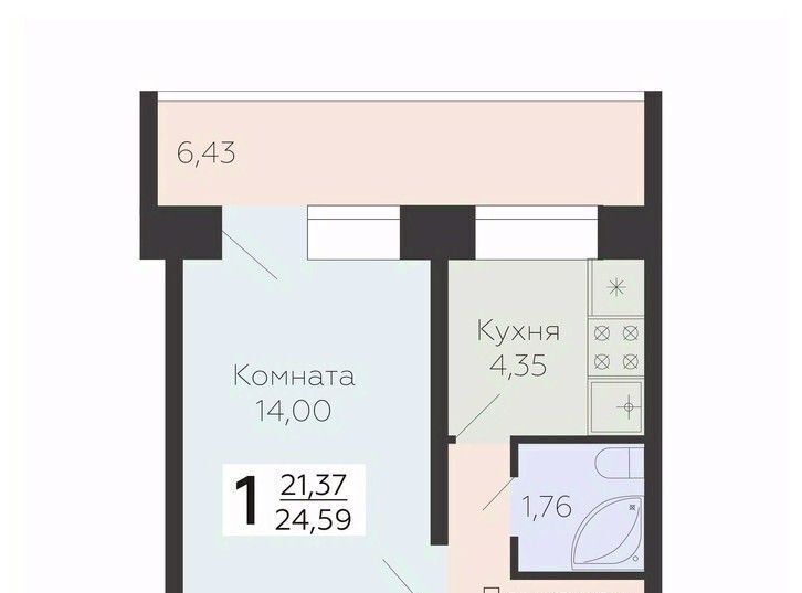 квартира г Самара п Мехзавод кв-л 3-й 8 Юнгородок Красноглинский район, Мехзавод фото 1