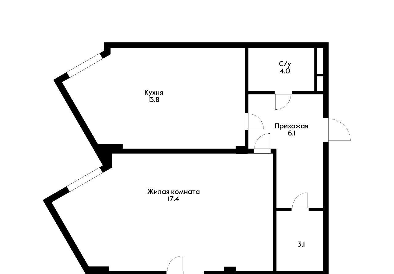 квартира г Краснодар р-н Западный пр-кт Чекистов 42 ЖК «Юбилейный» фото 13