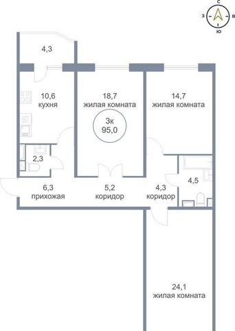 р-н Восточный тракт Югорский 54/2 ЖК «Георгиевский» фото