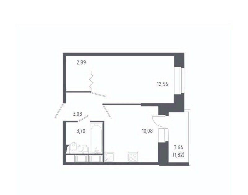 квартира г Колпино метро Рыбацкое ул Севастьянова 32к/2 фото 1