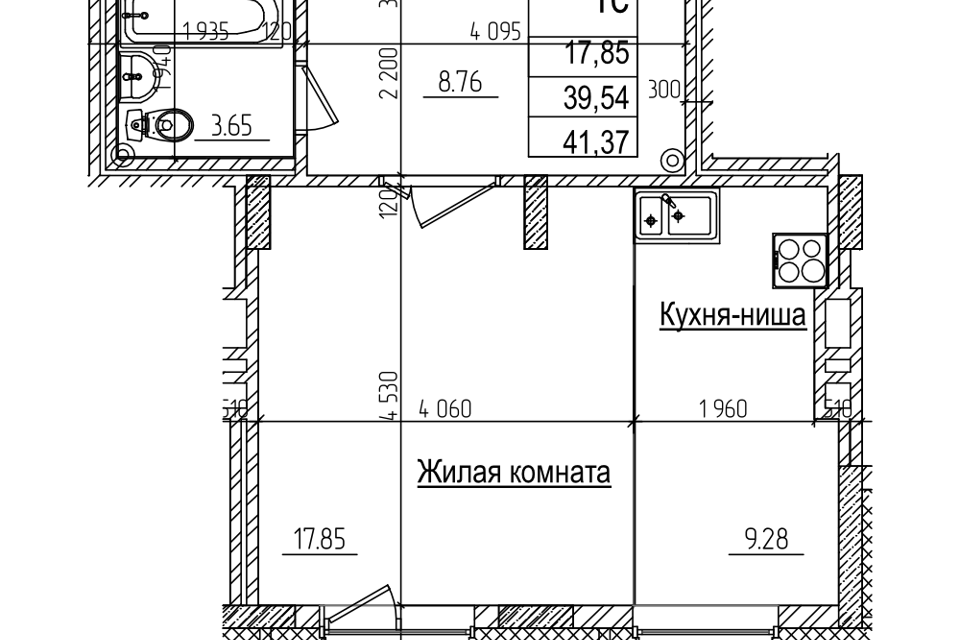 квартира г Новосибирск р-н Заельцовский ул Дуси Ковальчук 242 городской округ Новосибирск фото 1