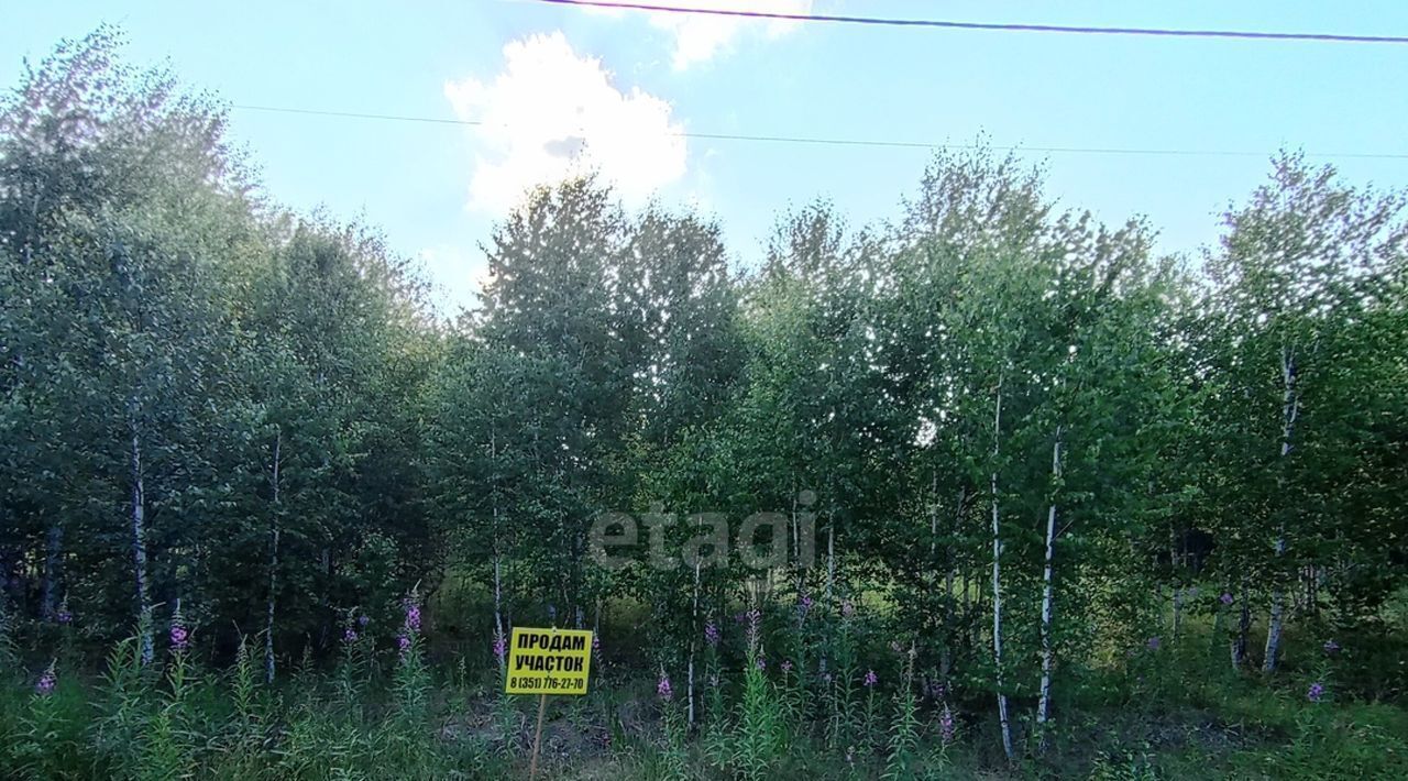 земля р-н Аргаяшский тер ДСПК Ветераны спорта ул Центральная 13 Дербишевское с/пос фото 1