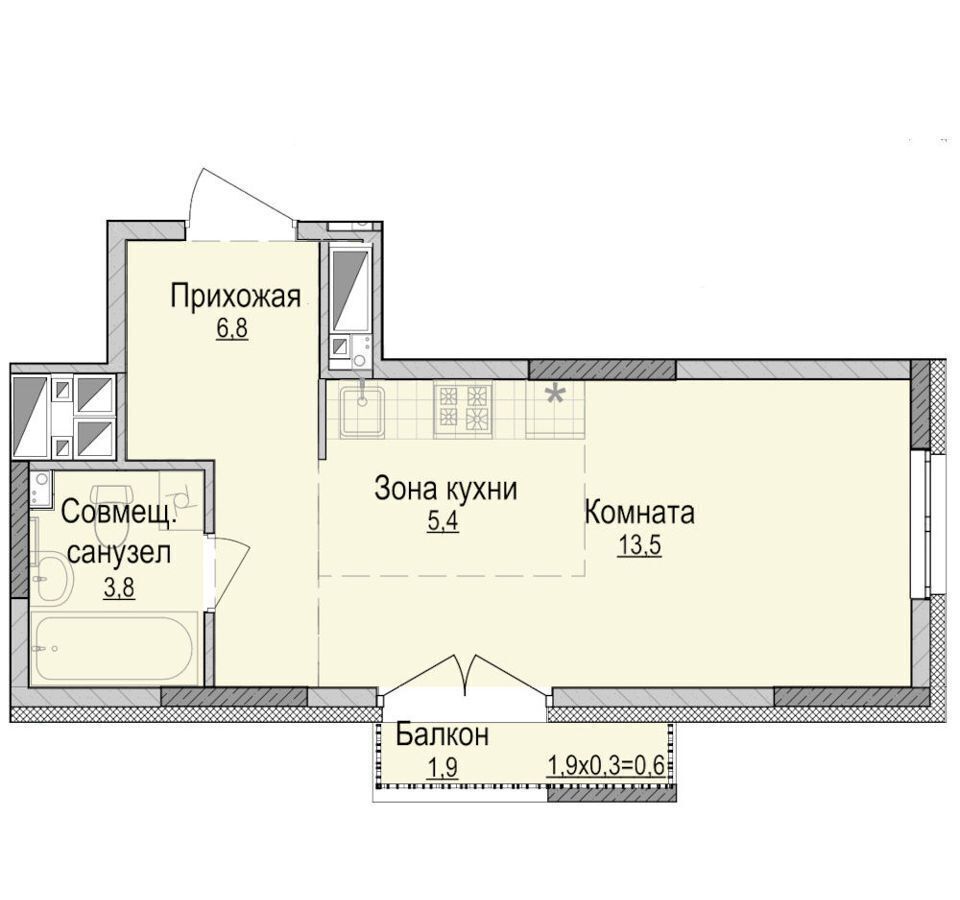 квартира г Ижевск р-н Устиновский ул Союзная 163 корп. 2 фото 1