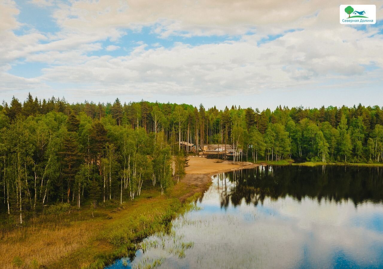 земля р-н Всеволожский 22 км, Всеволожский р-н, Токсовское городское поселение, коттеджный пос. Экофорест, Лесколово, Ленинградское шоссе фото 26