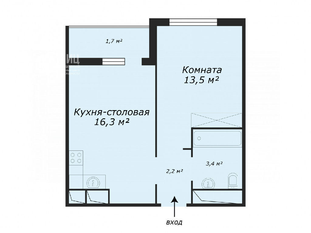 квартира г Москва метро Рассказовка Андрея Тарковского бул., 11, обл Московская фото 2