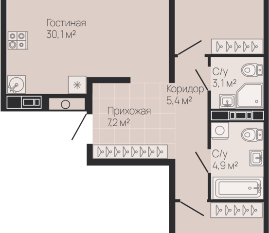 г Нижний Новгород р-н Советский городской округ Нижний Новгород, Строящийся жилой дом фото