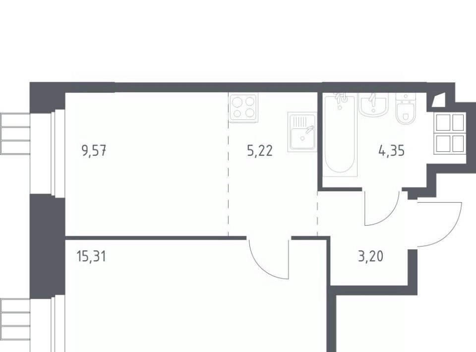 квартира г Москва метро Румянцево № 2 кв-л, 5с 5 фото 1