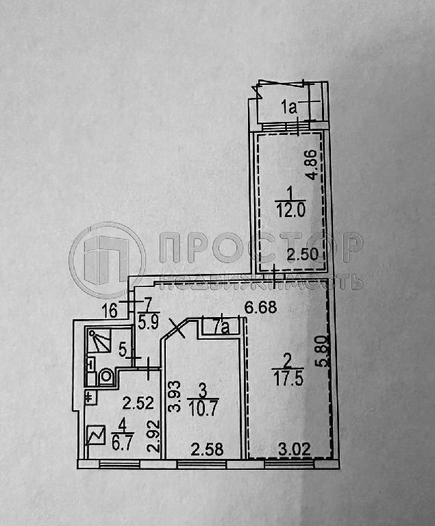 квартира г Москва ул Кубанская 39 Кубанская метро МЦД-2, Кубанская МЦД-2, метро МЦД-2 Юго-Восточный адм. округ Гурьянова ул. фото 20