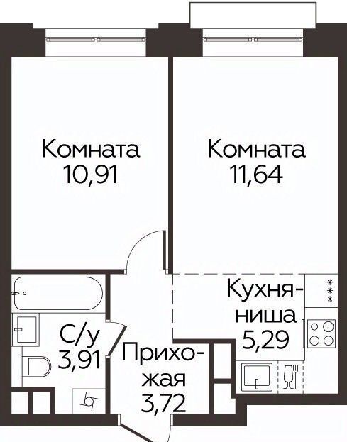 квартира г Одинцово ЖК «Каштановая Роща» Мичуринец фото 1