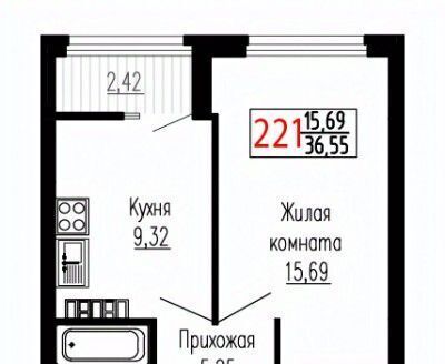 квартира г Екатеринбург Ботаническая ул Лыжников 3 фото 1