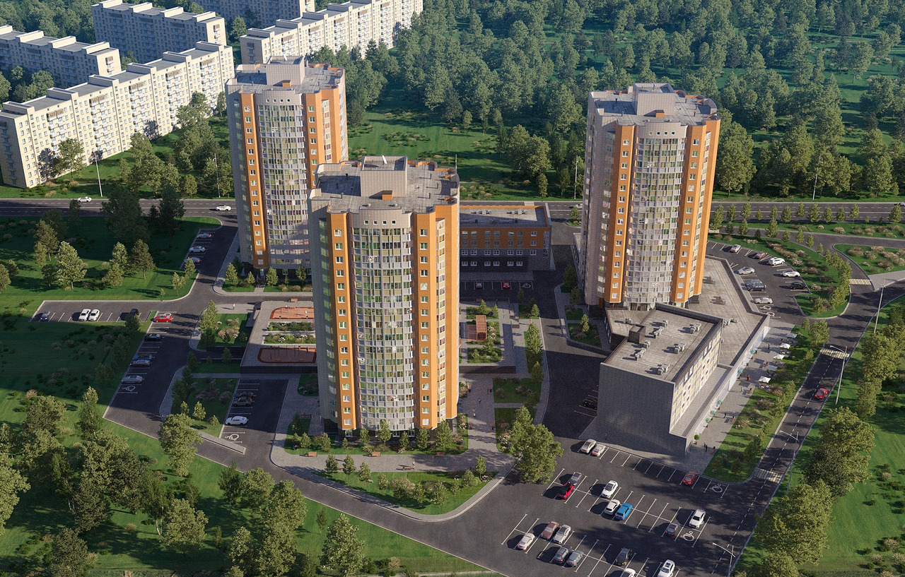 квартира г Тверь р-н Московский ул Коминтерна 91 ЖК Корона Парк фото 2