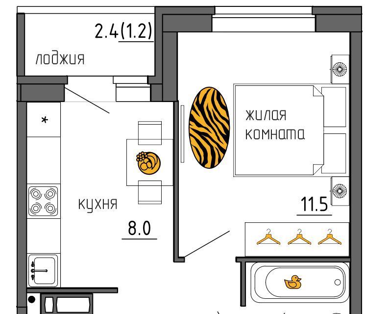 квартира г Пермь р-н Свердловский ул Ижевская 38 городской округ Пермь фото 1