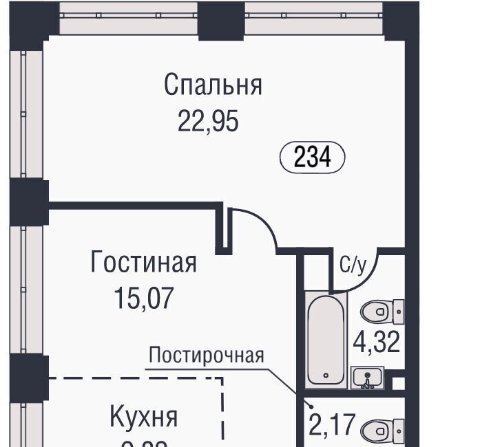 квартира г Москва ул Академика Челомея 1а Воронцовская фото 1