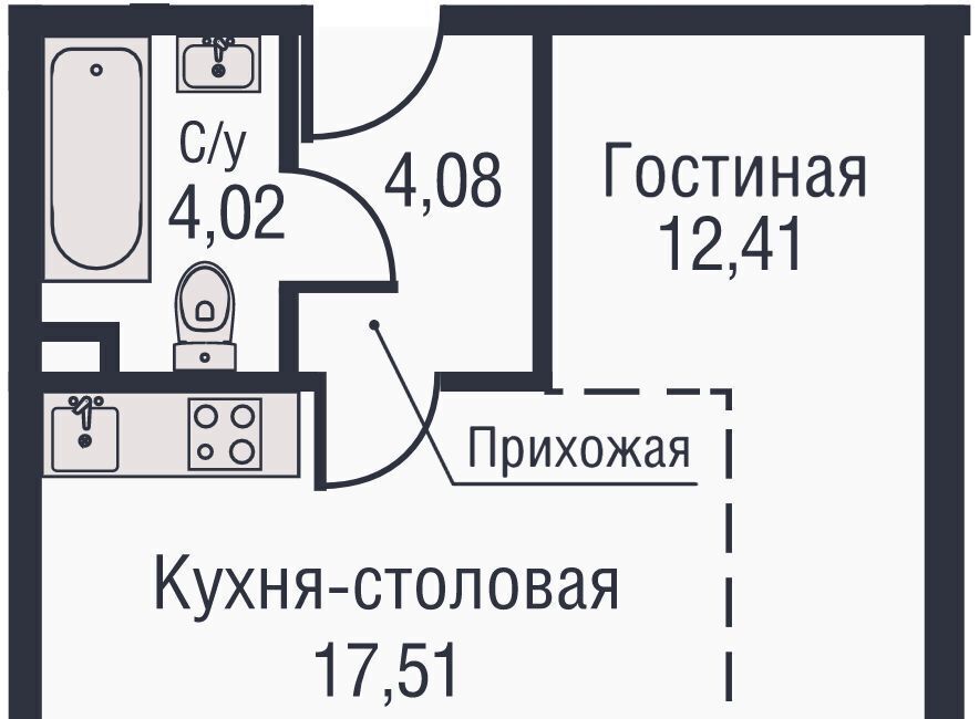 квартира г Москва ул Академика Челомея 1а Воронцовская фото 1