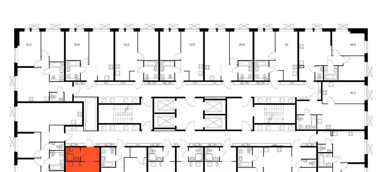 квартира г Москва метро Нижегородская ул Новохохловская 15к/3 Новохохловская 15 муниципальный округ Нижегородский фото 2