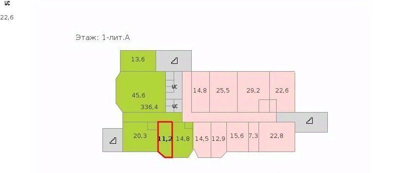 офис г Санкт-Петербург метро Московская ул Взлётная 7к/1 фото 2