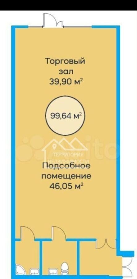 торговое помещение г Тюмень р-н Центральный ул Менжинского 60 Центральный административный округ фото 3