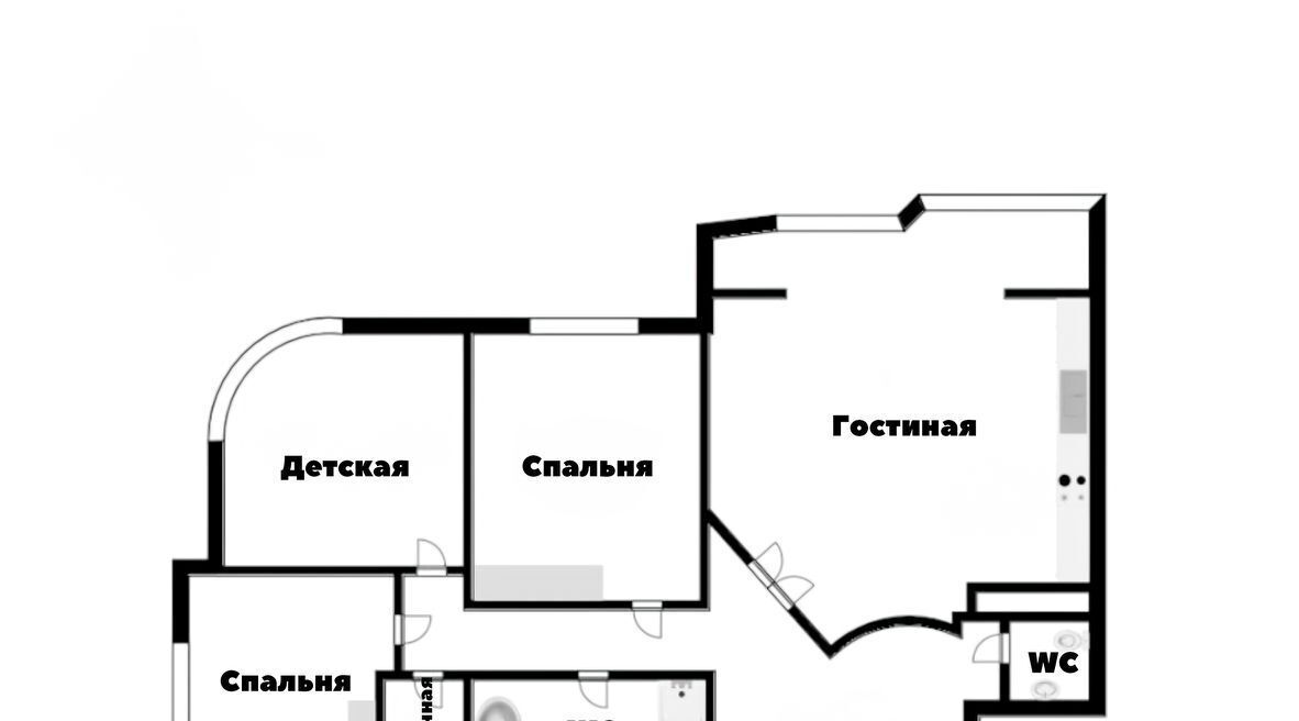 квартира г Москва метро Проспект Мира пер Грохольский 28 муниципальный округ Красносельский фото 41