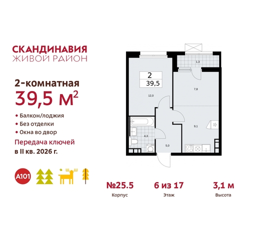 б-р Скандинавский 25/5 жилой район «Скандинавия» Сосенское, Бутово фото