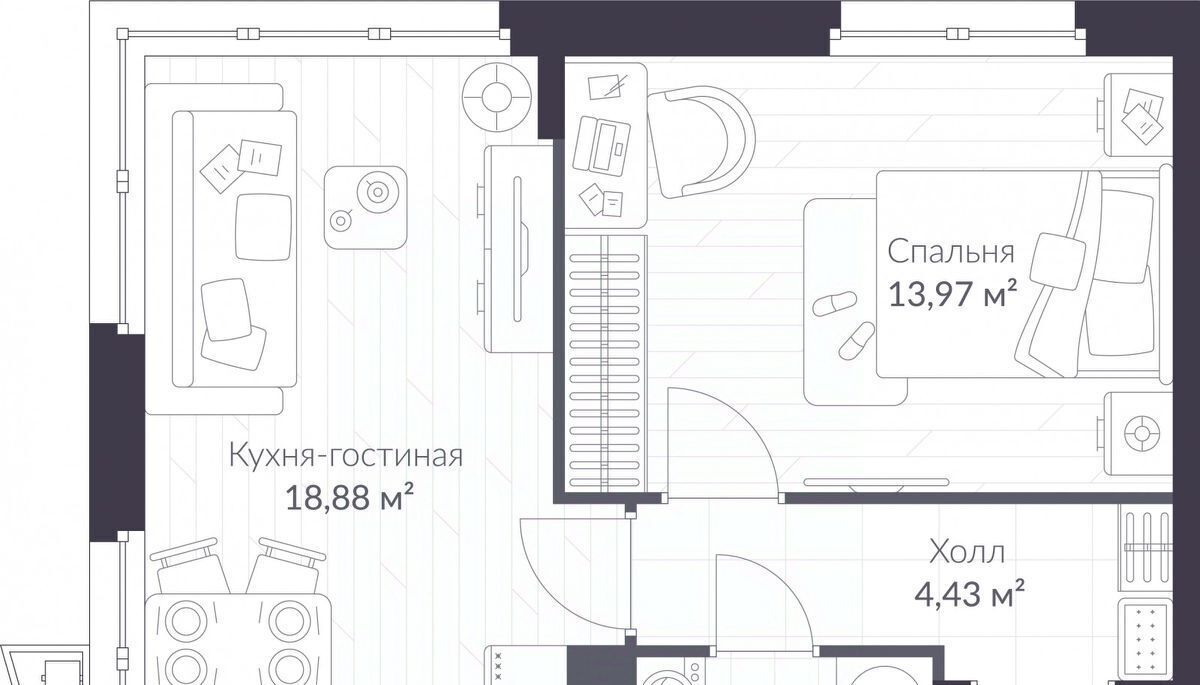 квартира р-н Всеволожский г Сертолово Парнас, Верен Норт Сертолово жилой комплекс фото 1