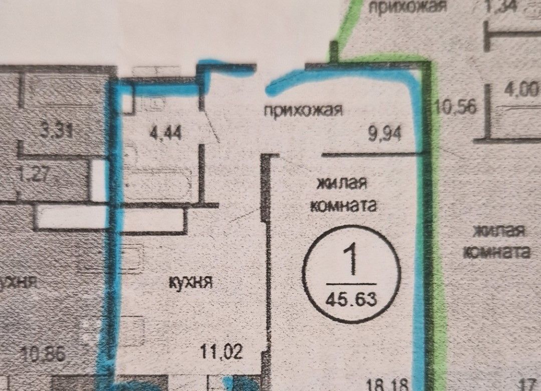 квартира г Долгопрудный Водники ш Старое Дмитровское 13к/2 ЖК «Московские водники» фото 9