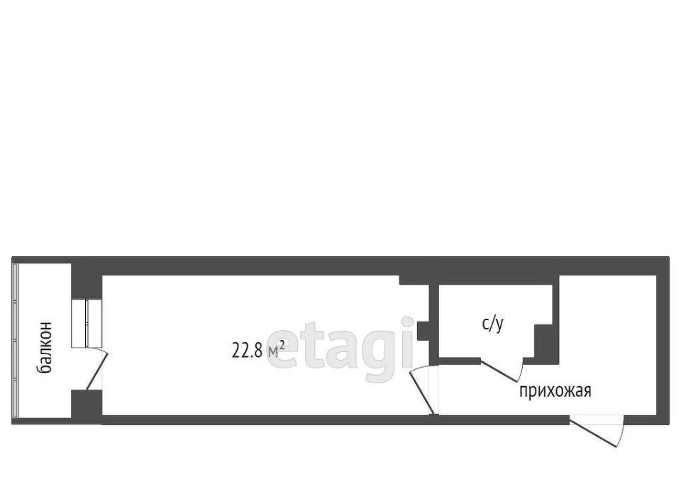 квартира г Красноярск р-н Советский ул Соколовская 76 фото 12