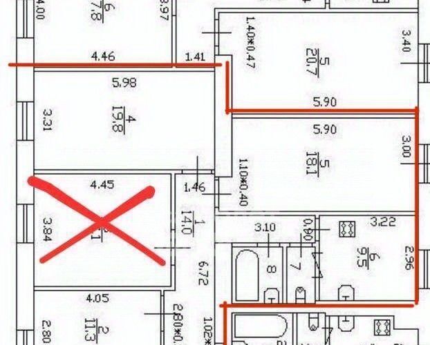 комната г Санкт-Петербург метро Ломоносовская ул Бабушкина 73 округ Ивановский фото 2