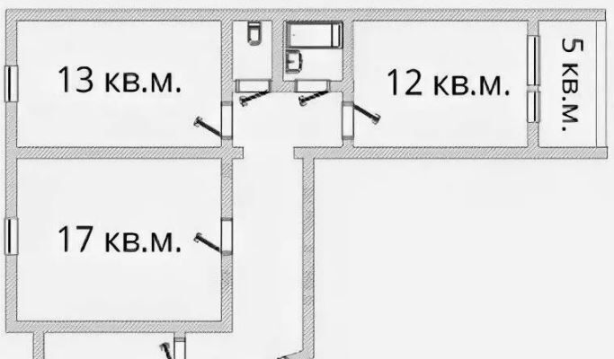 квартира г Челябинск р-н Металлургический ул Калмыкова 10а фото 26