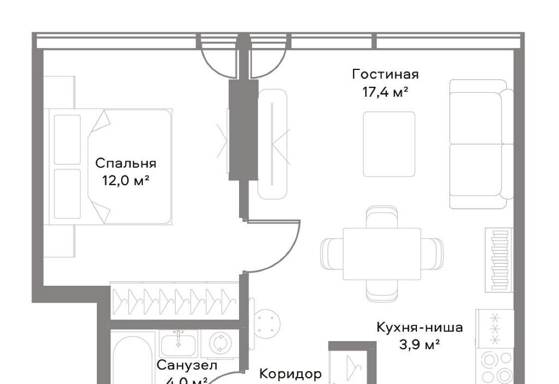 квартира г Москва метро Белорусская пр-кт Ленинградский 8 муниципальный округ Беговой фото 2