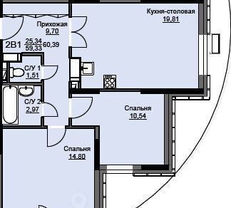 квартира городской округ Щёлково Железнодорожная, Соболевка мкр, Соболевка жилой комплекс, к 7 фото 1