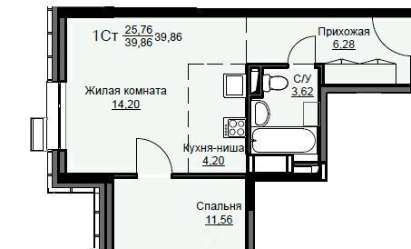 квартира городской округ Щёлково Соболевка мкр, Соболевка жилой комплекс, к 8, Гольяново фото 1