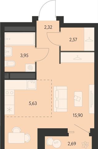 Академический ул. В. Де Геннина, д. 2, блок 4. 5 фото