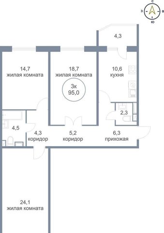 р-н Восточный дом 54/2 жилой дом по Югорскому тракту фото