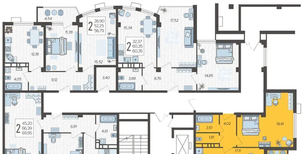 квартира г Краснодар р-н Карасунский ул Уральская 100/8 фото 2